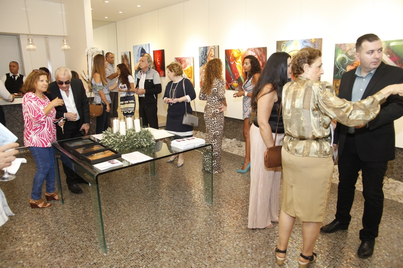 Opening of Nina Taher's Solo Exhibition 'Woman'